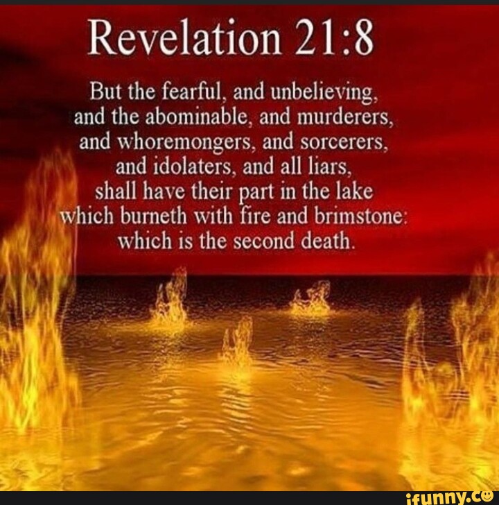 Revelation But The Fearful And Unbelieving And The Abominable And