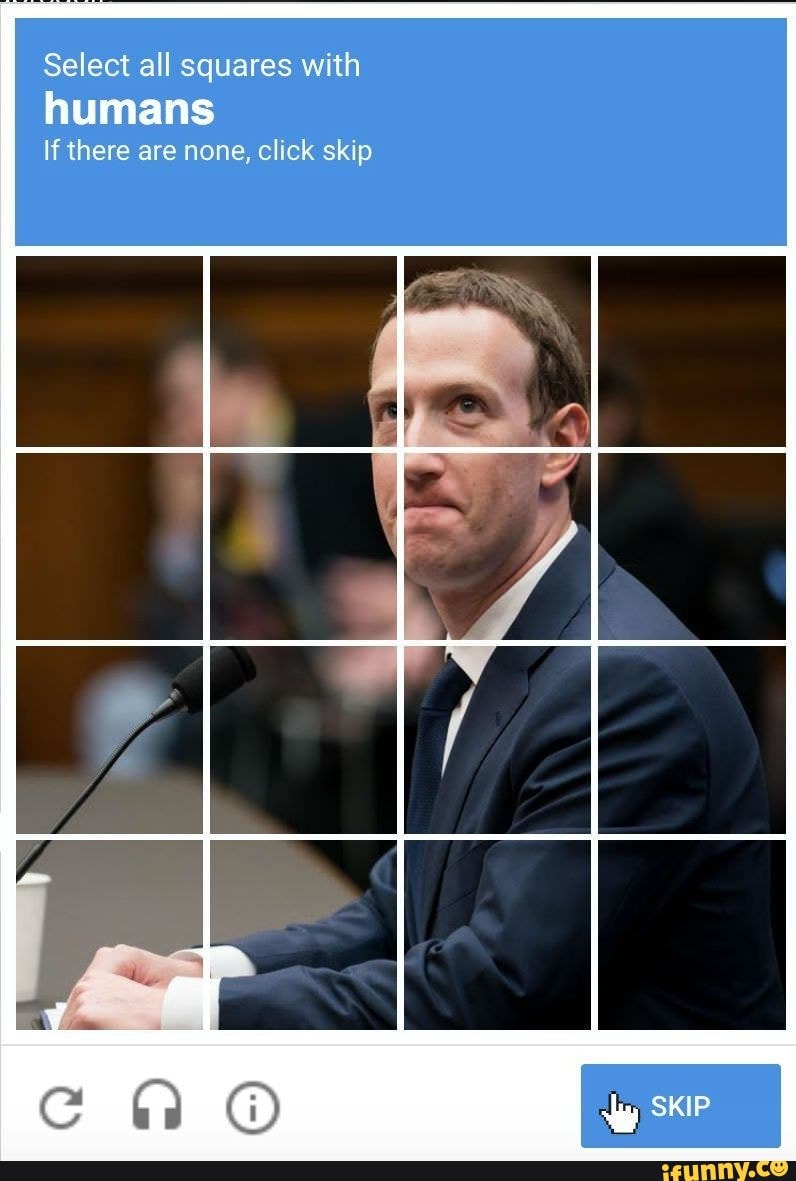 Select All Squares With Humans If There Are None Click Skip IFunny