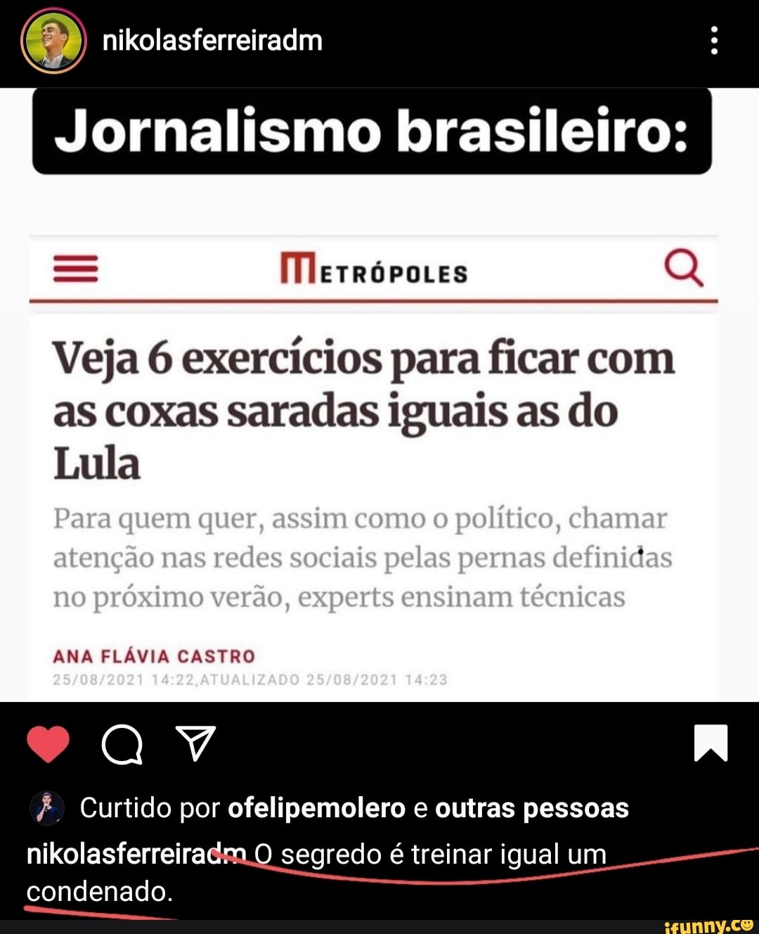 Nikolasferreiradm Jornalismo Brasileiro Etr Poles Veja Exerc Cios