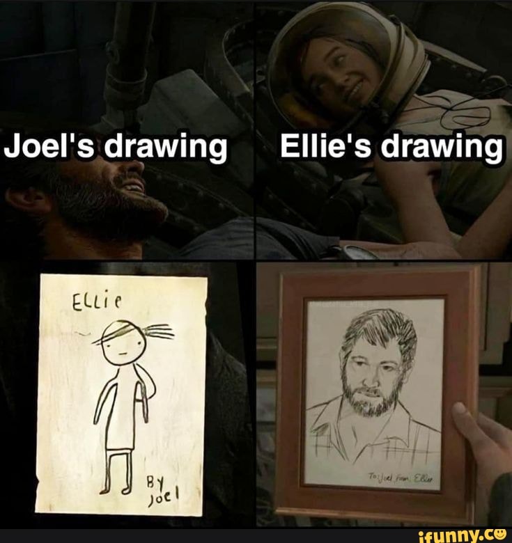 Joel S Drawing Ellie S Drawing Ifunny Brazil