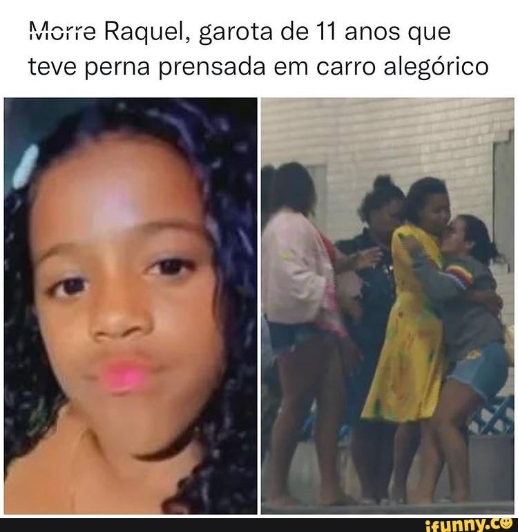 Morre Raquel Garota De Anos Que Teve Perna Prensada Em Carro