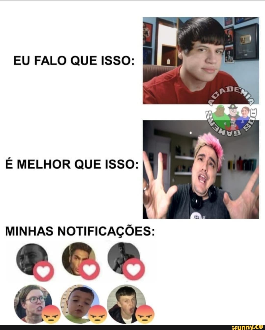 Eu Falo Que Isso Melhor Que Isso Minhas Notifica Es Er Ifunny