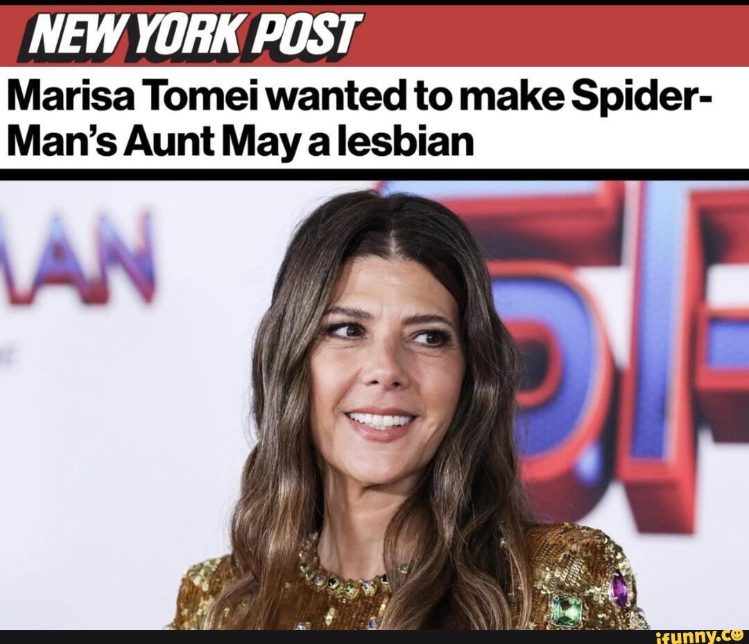 New York Post Marisa Tomei Wanted To Make Spider Man S Aunt May