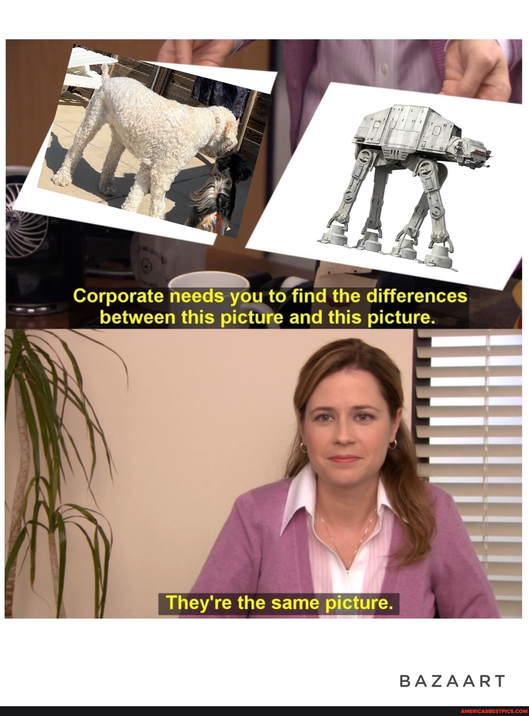 Corporate Needs You To Find The Differences Between This Picture And