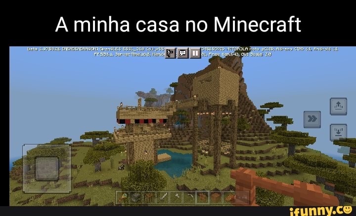 Minha Casa No Minecraft