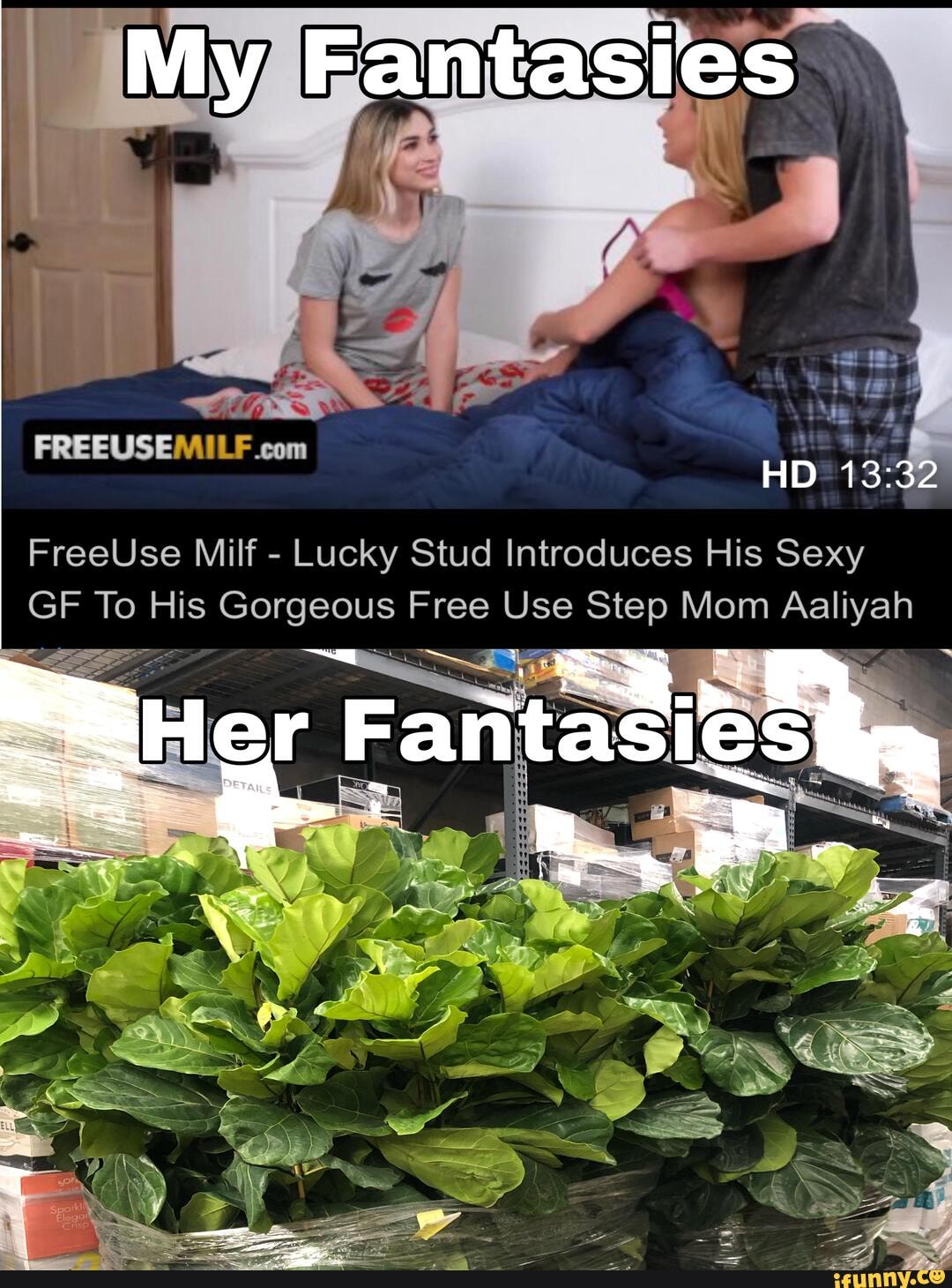 My Fantasies Freeusemilf Ad Freeuse Milf Lucky Stud Introduces His Sexy Gf To His Gorgeous