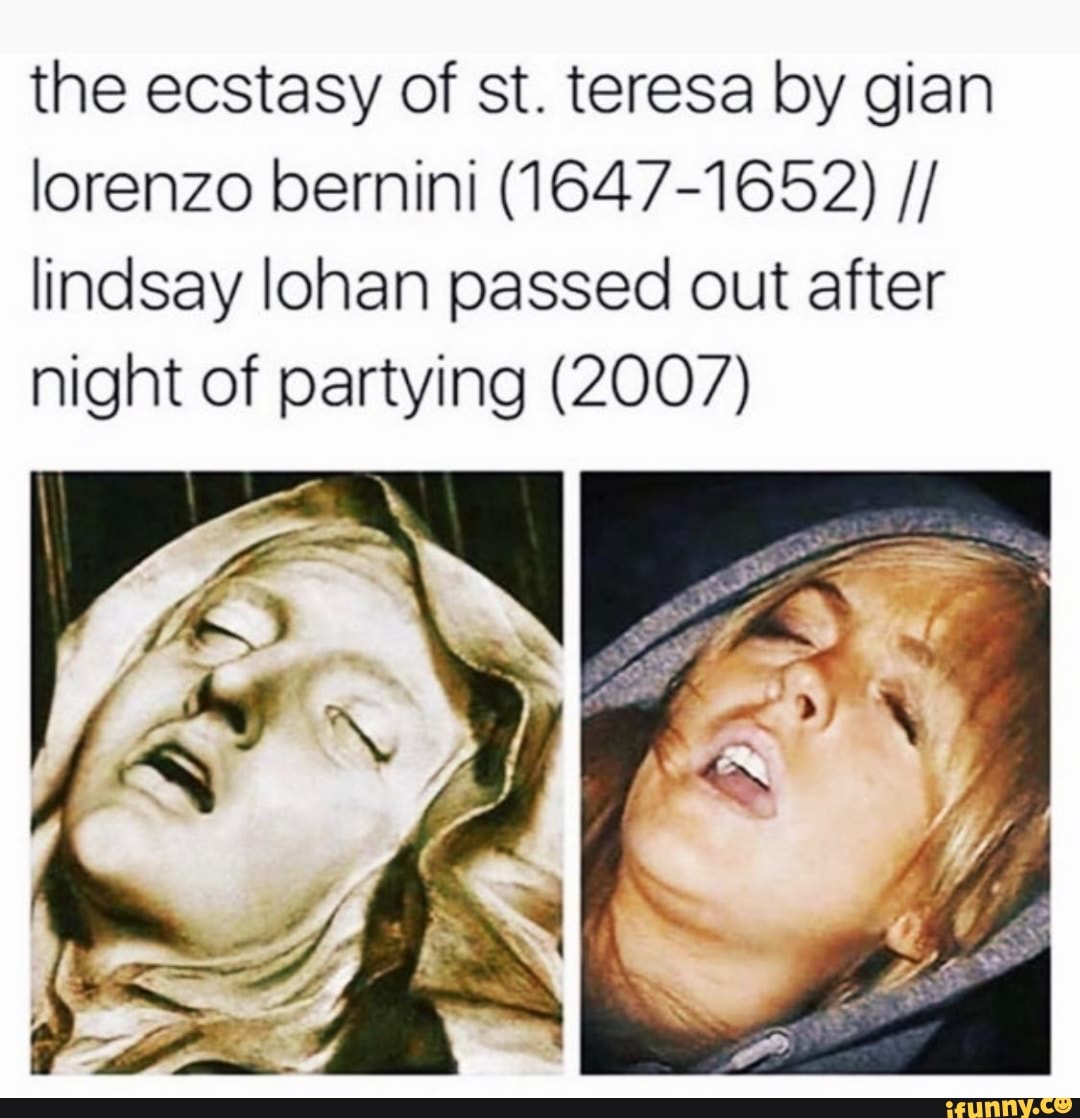 The Ecstasy Of St Teresa By Gian Lorenzo Bernini 1647 1652 Lindsay