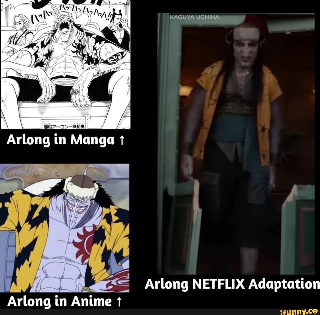 Arlong In Manga I Arlong Netflix Adaptation Arlong In Anime Ifunny