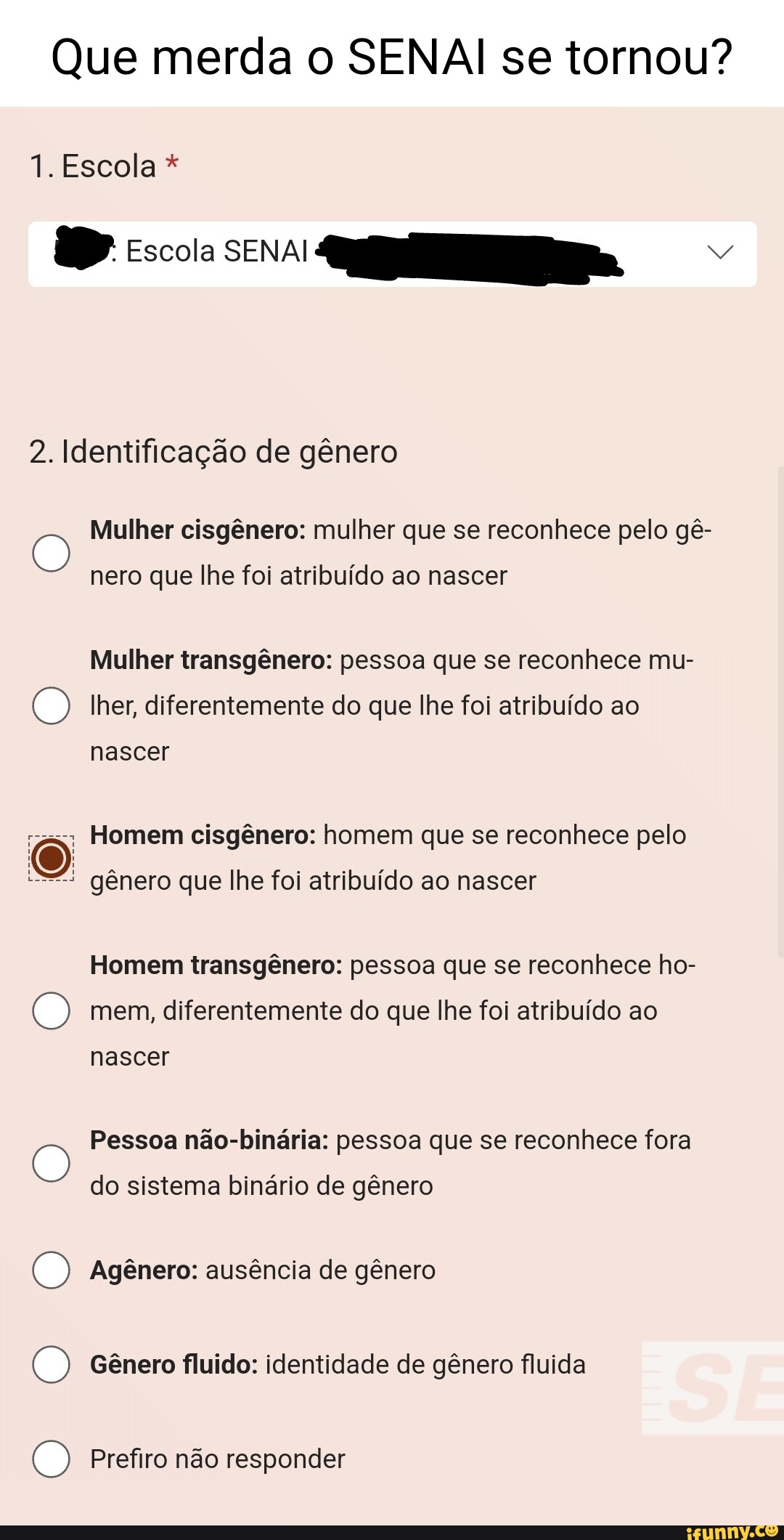 Que Merda O Senai Se Tornou Escola Escola Senai Identifica O