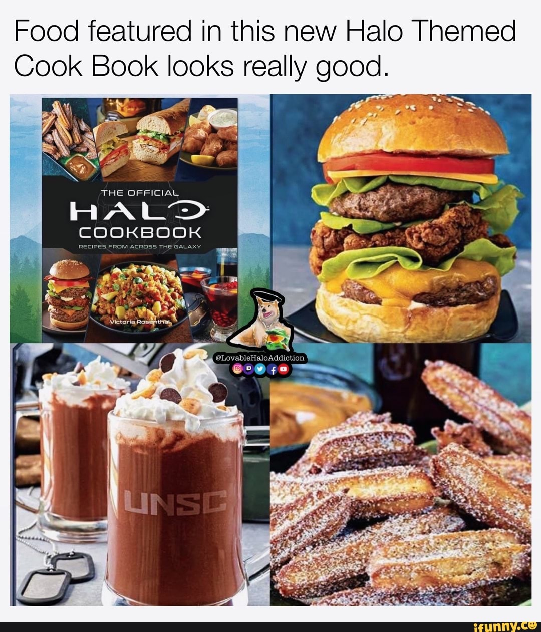 Food Featured In This New Halo Themed Cook Book Looks Really Good The