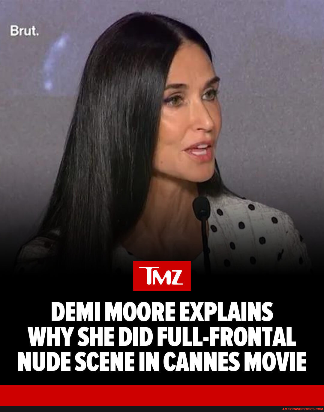 Demi Moore Explains Why She Did Full Frontal Nude Scene In Cannes Movie