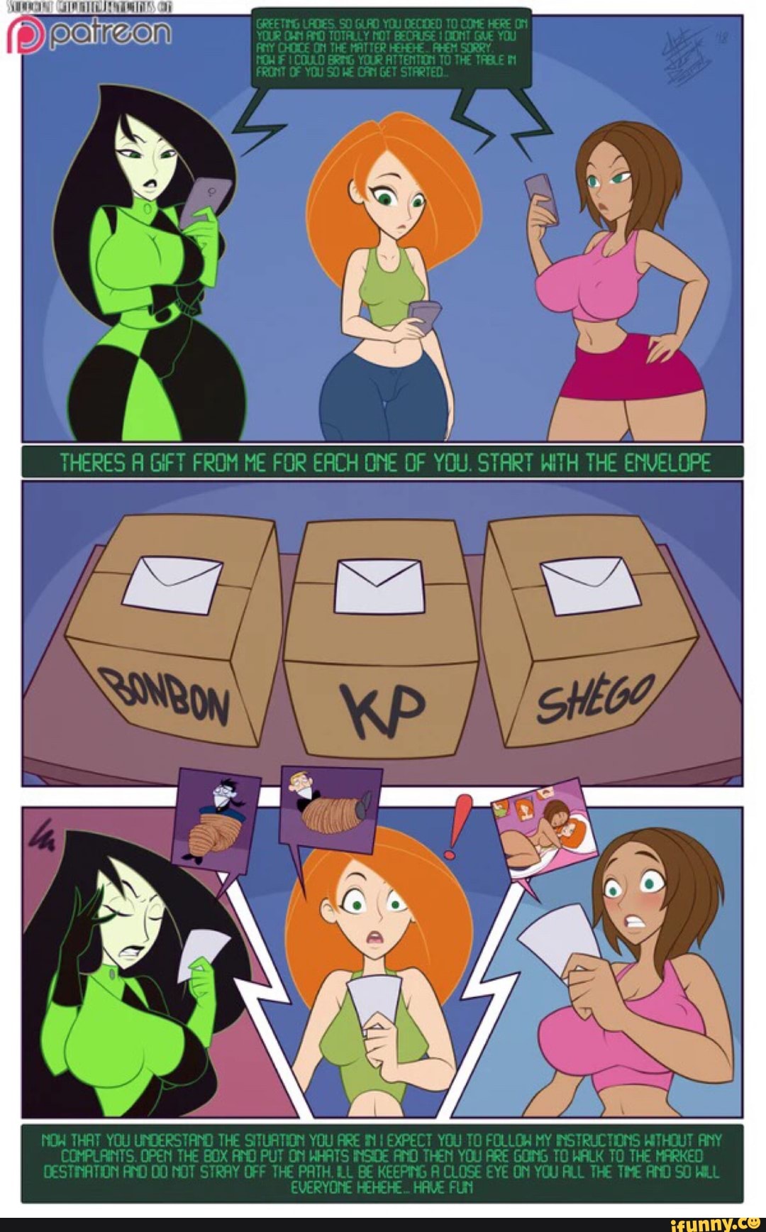 Cartoon Reality Kim Possible Comics