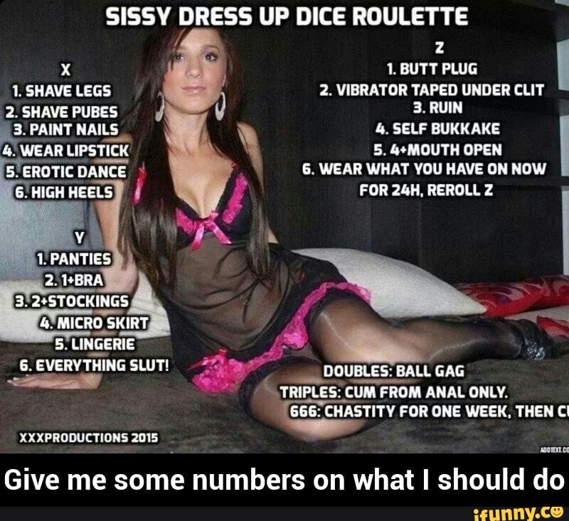 Cuckold sissy instructions