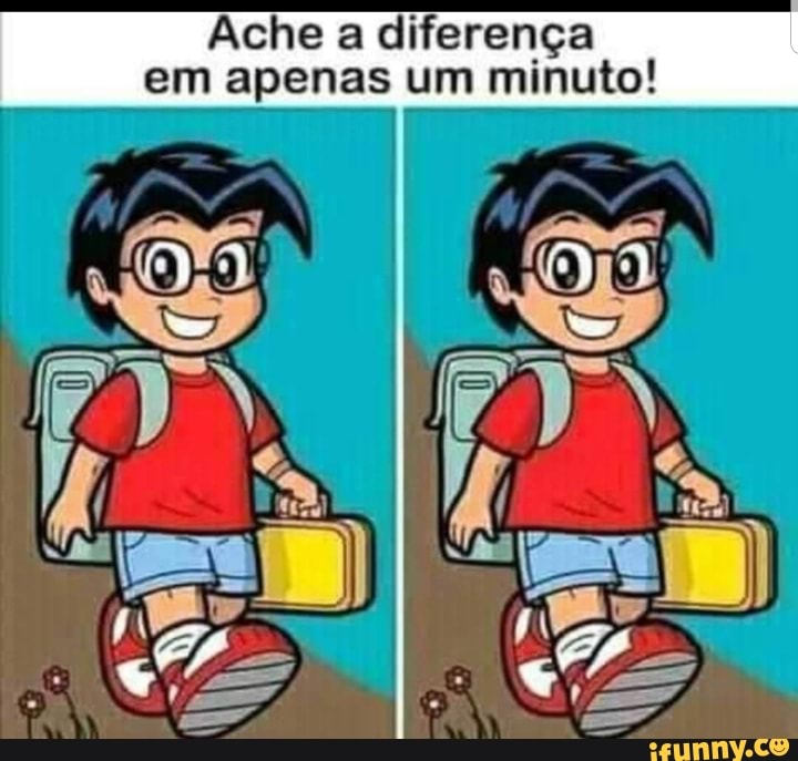 Ache a diferença em apenas um minuto iFunny Brazil