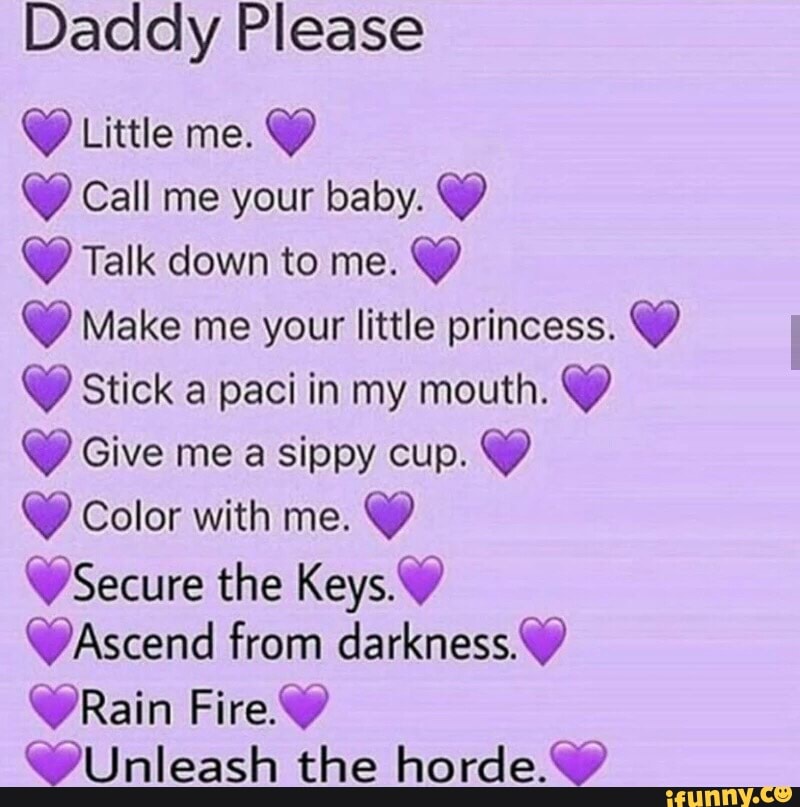 Daddy please eat me