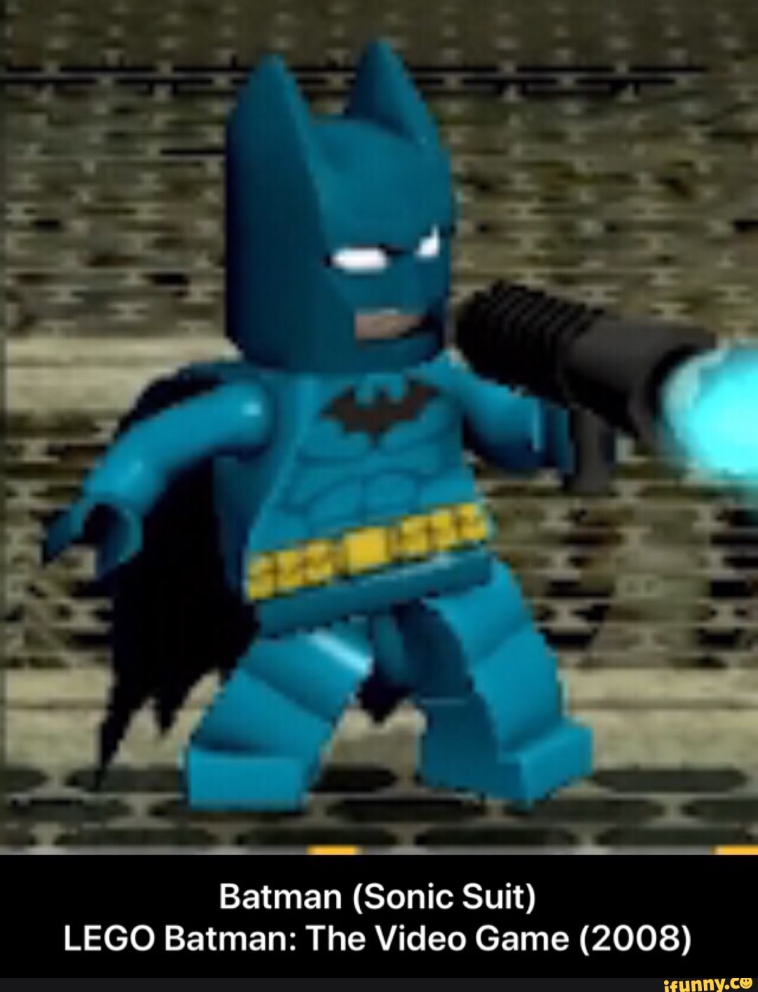 Batman Sonic Suit LEGO Batman The Video Game 2008 IFunny