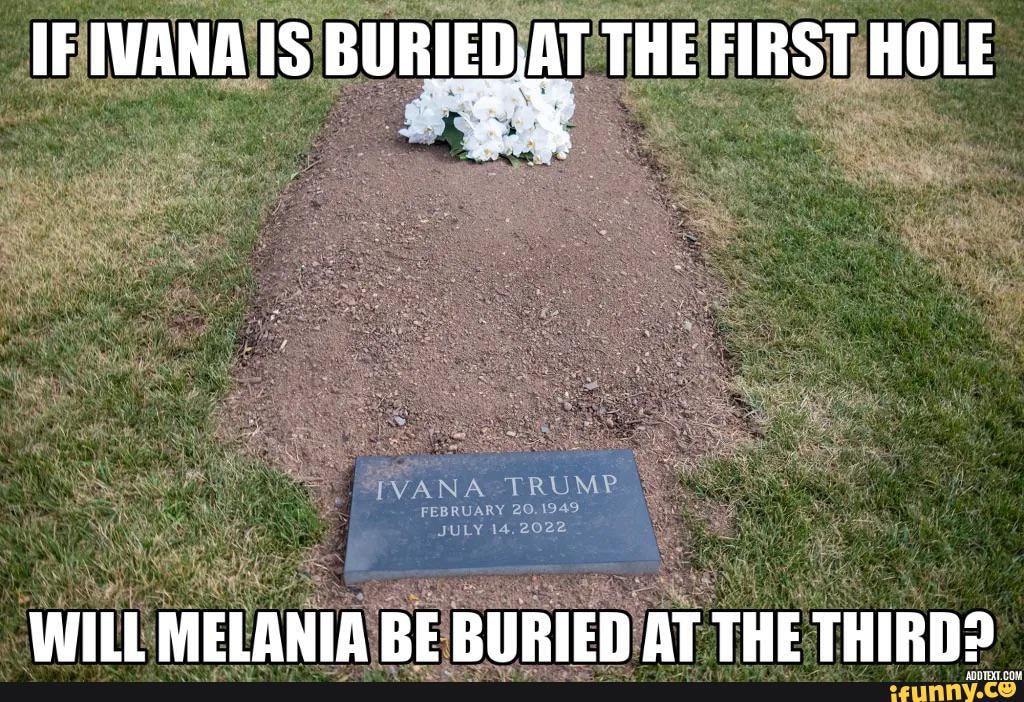 Ivana Trump Buried Tax