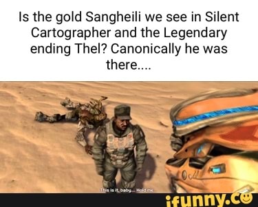 Is The Gold Sangheili We See In Silent Cartographer And The Legendary