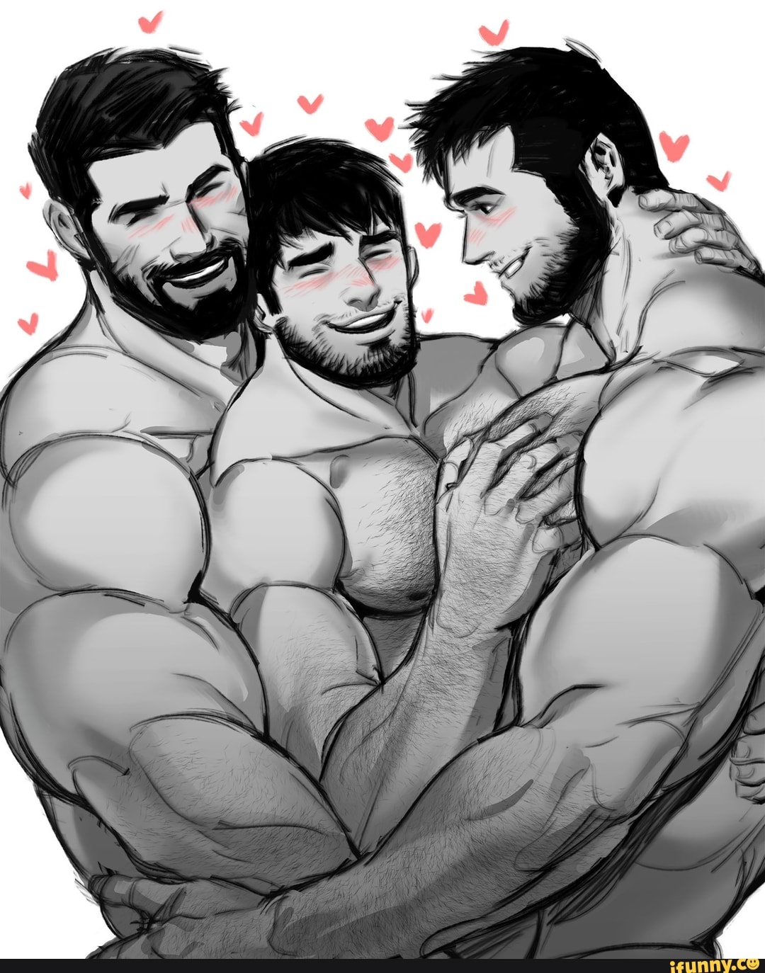 Male threesome pictures