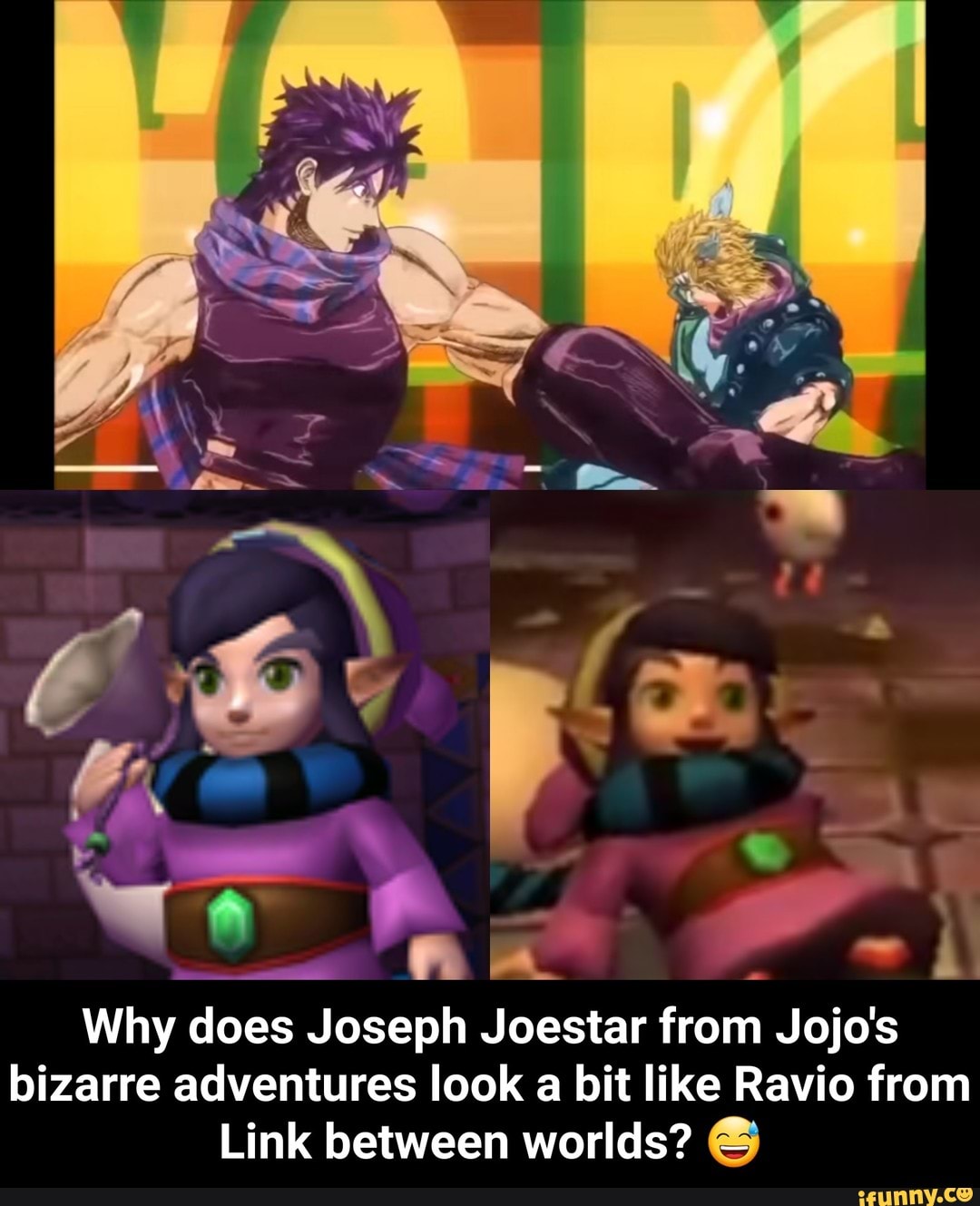 Why Does Joseph Joestar From Jojo S Bizarre Adventures Look A Bit Like