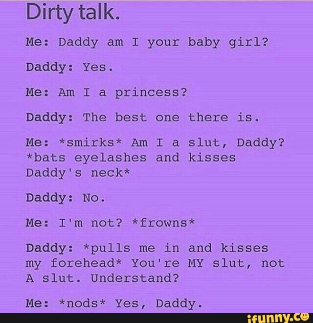Riley dirty talk