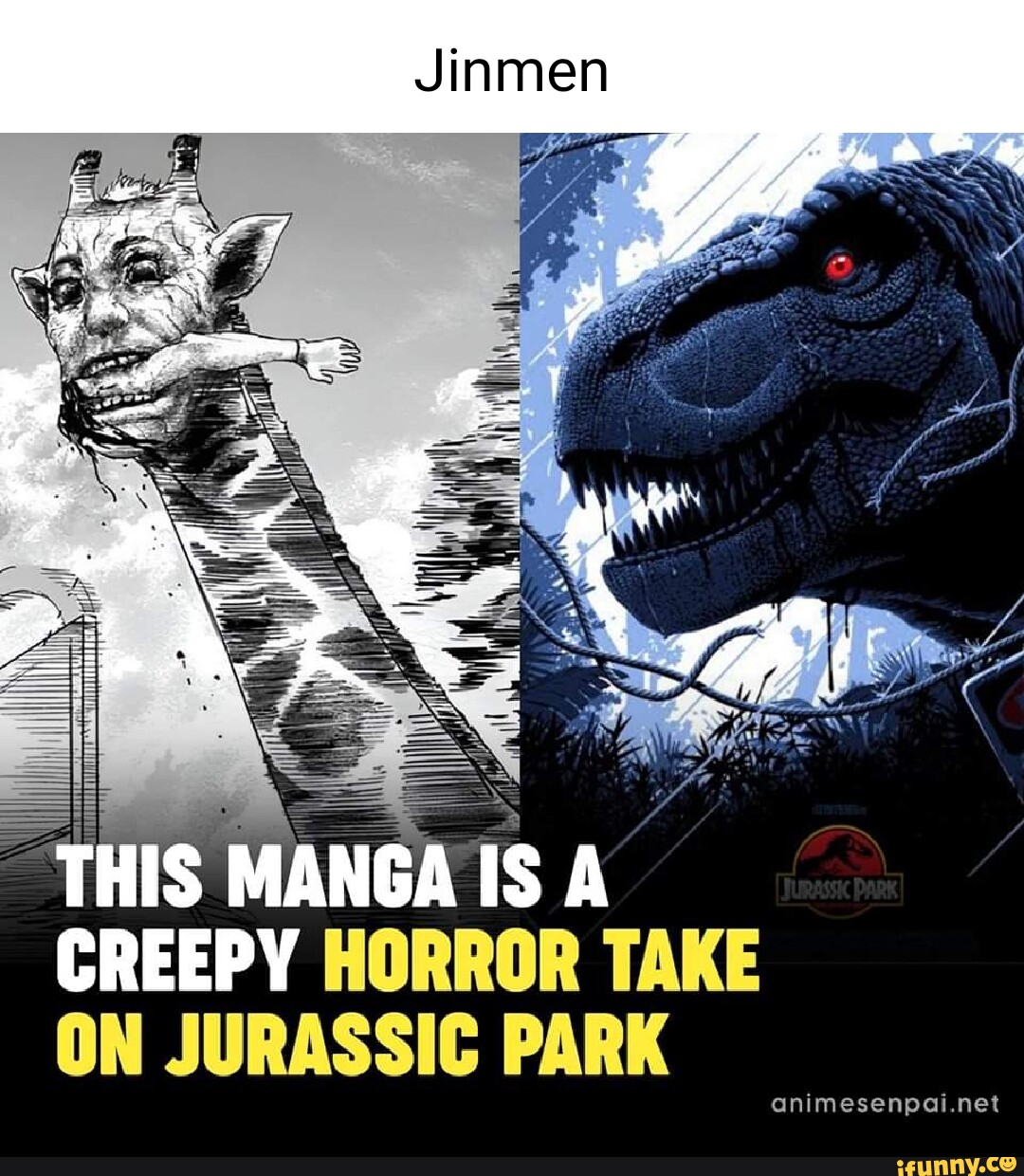 Is A Creepy Horror Take On Jurassic Park Animesenpai Net Ifunny