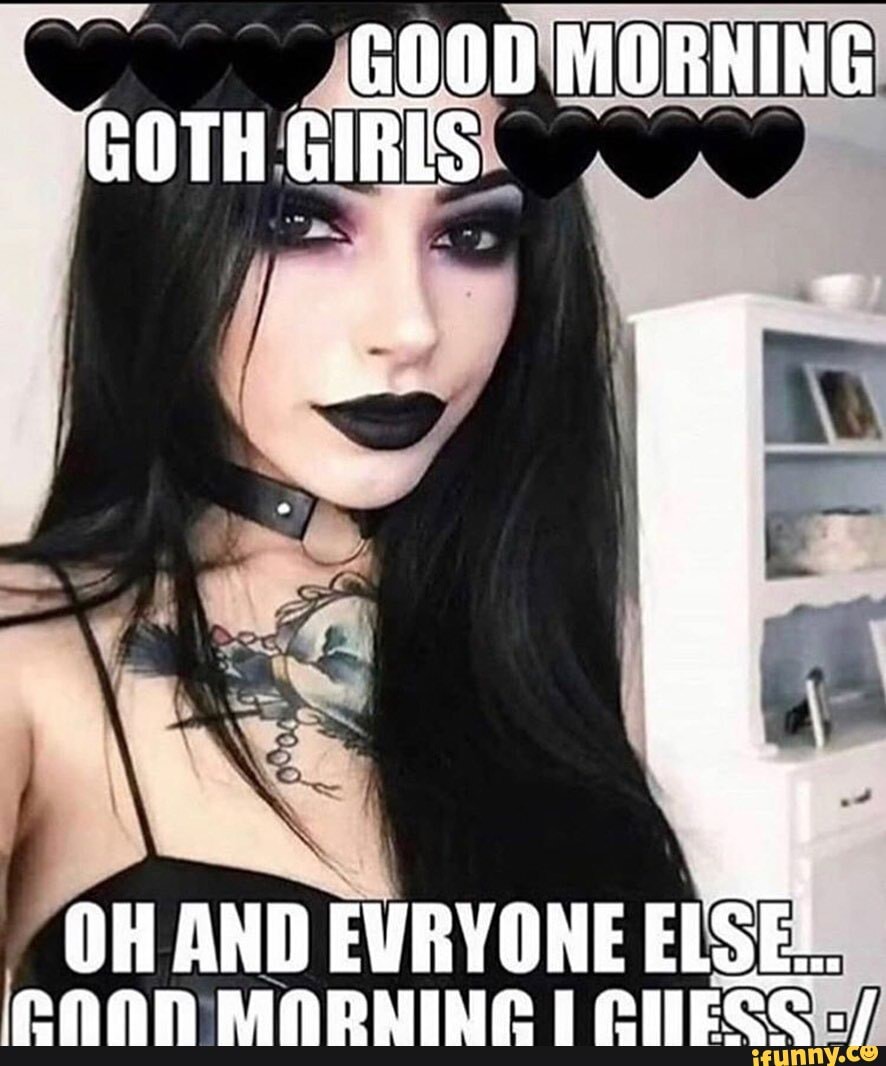 Goth snapchat