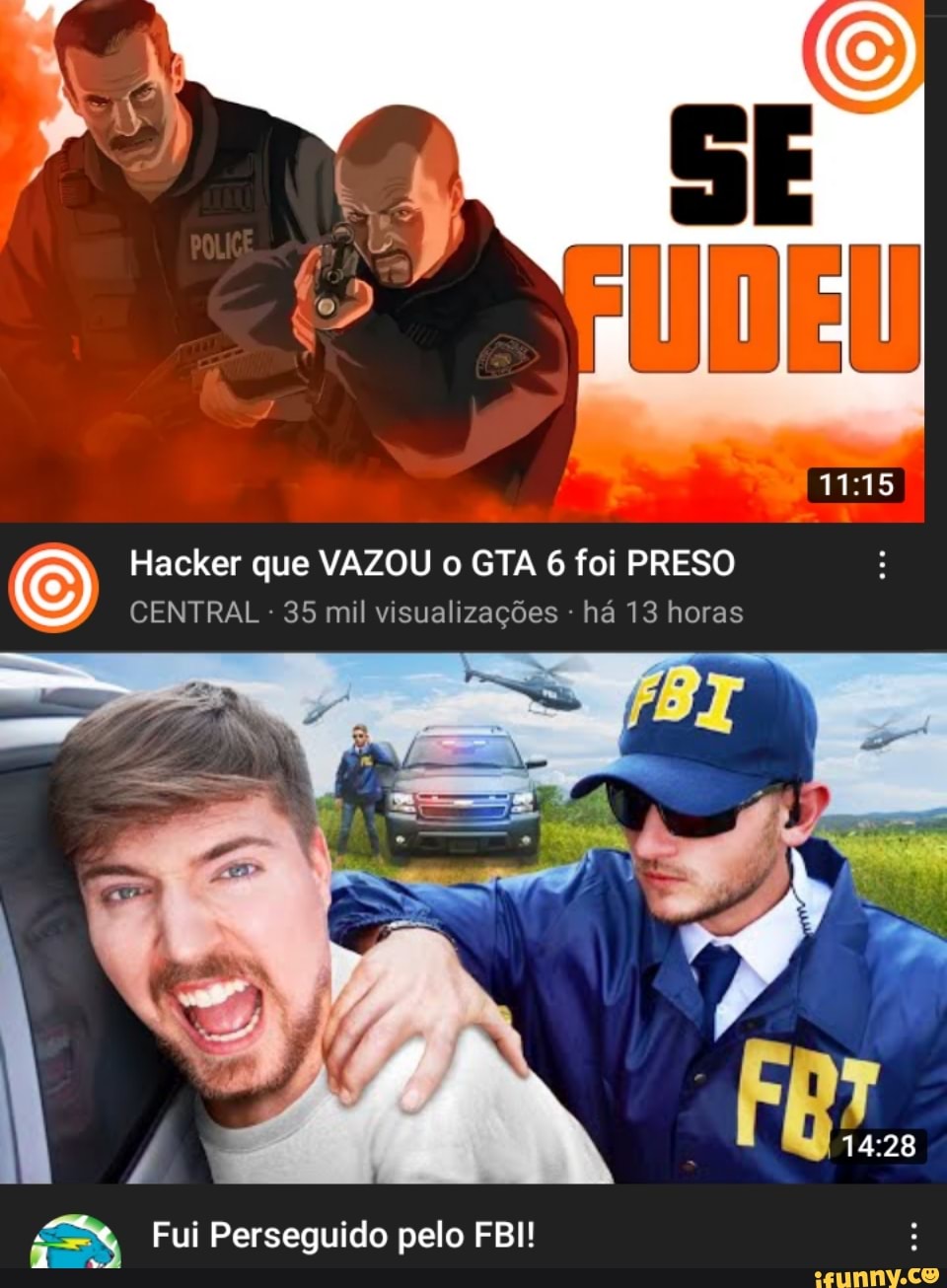 Hacker que VAZOU o GTA 6 foi PRESO CENTRAL 35 mil visualizações há 13