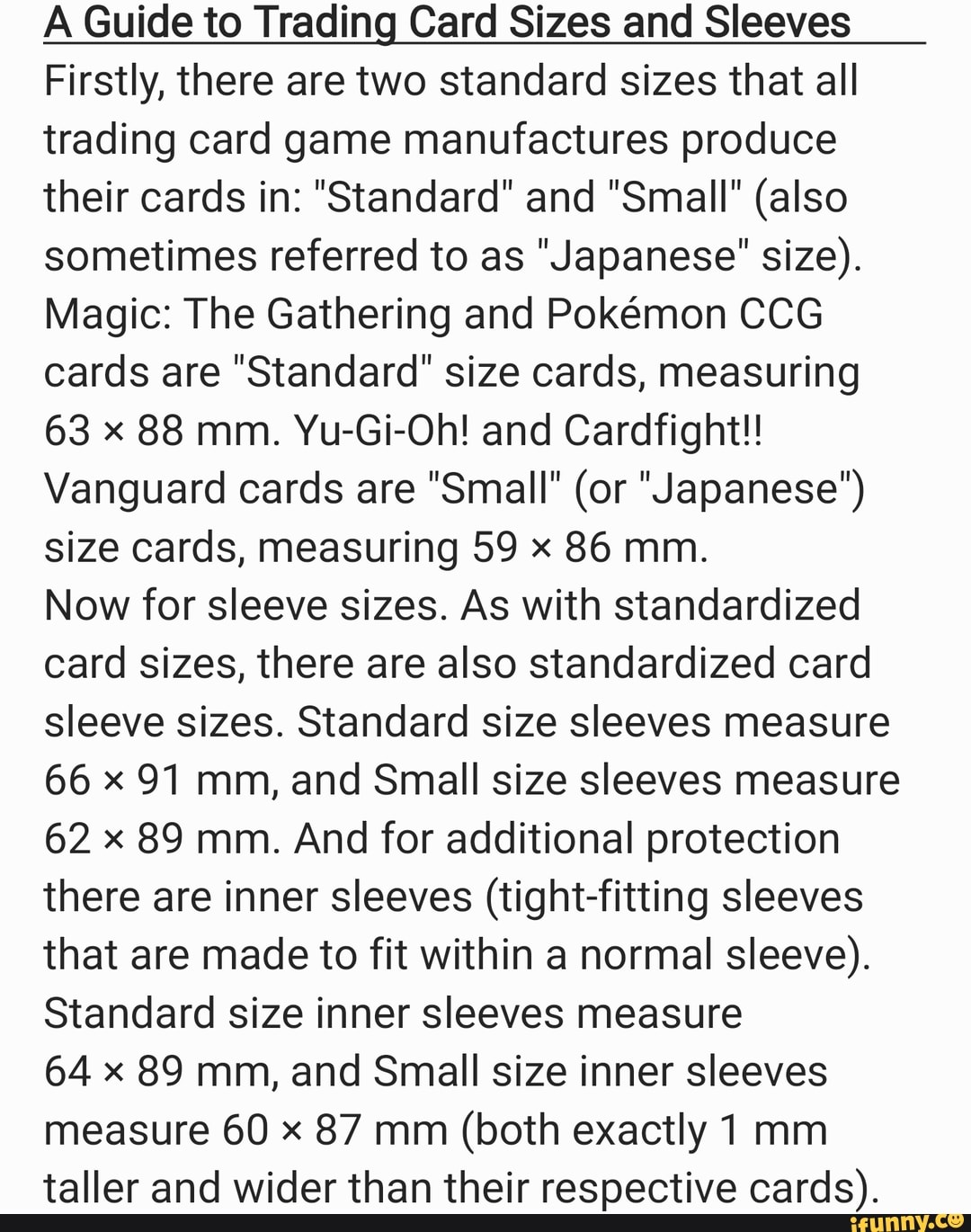 a-guide-to-trading-card-sizes-and-sleeves-firstly-there-are-two