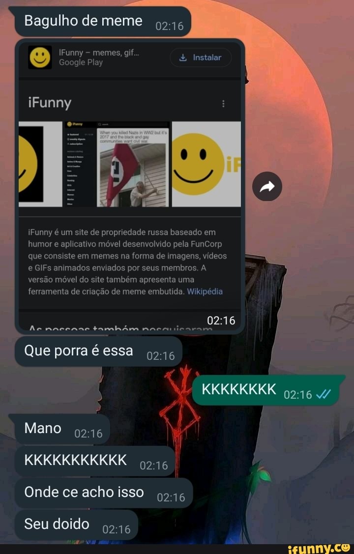 Bagulho De Meme Funny Memes Google Play Instalar Ifunny