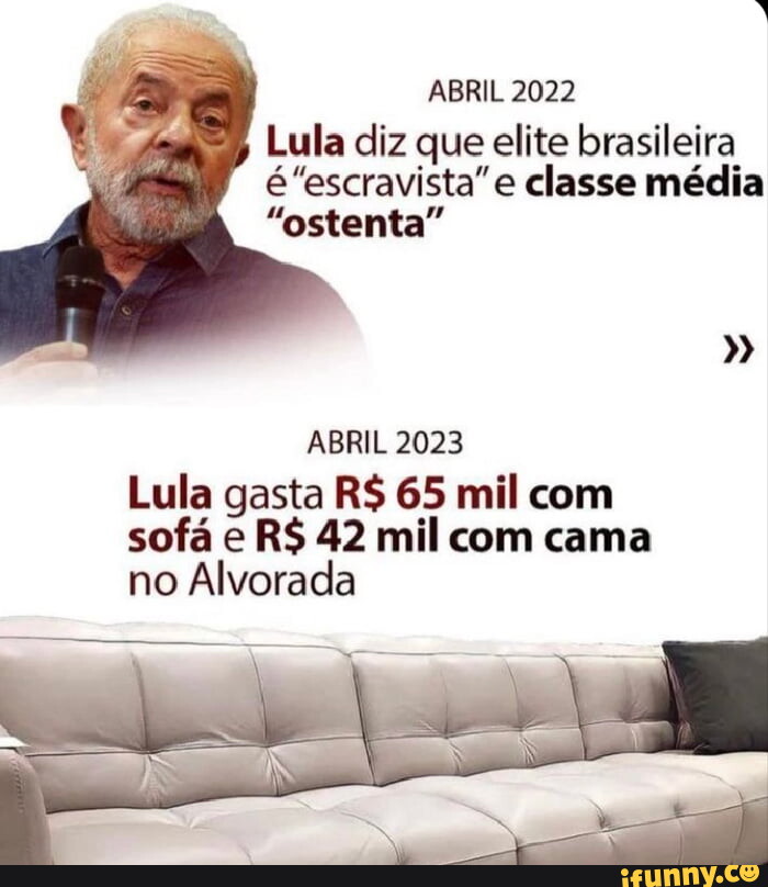 Abril Lula Diz Que Elite Brasileira E Classe M Dia Ostenta Abril