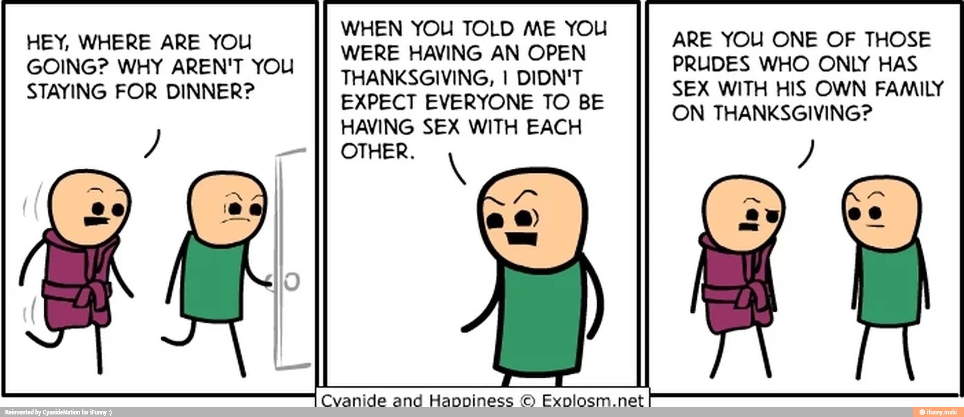 Порно Комиксы День Благодарения