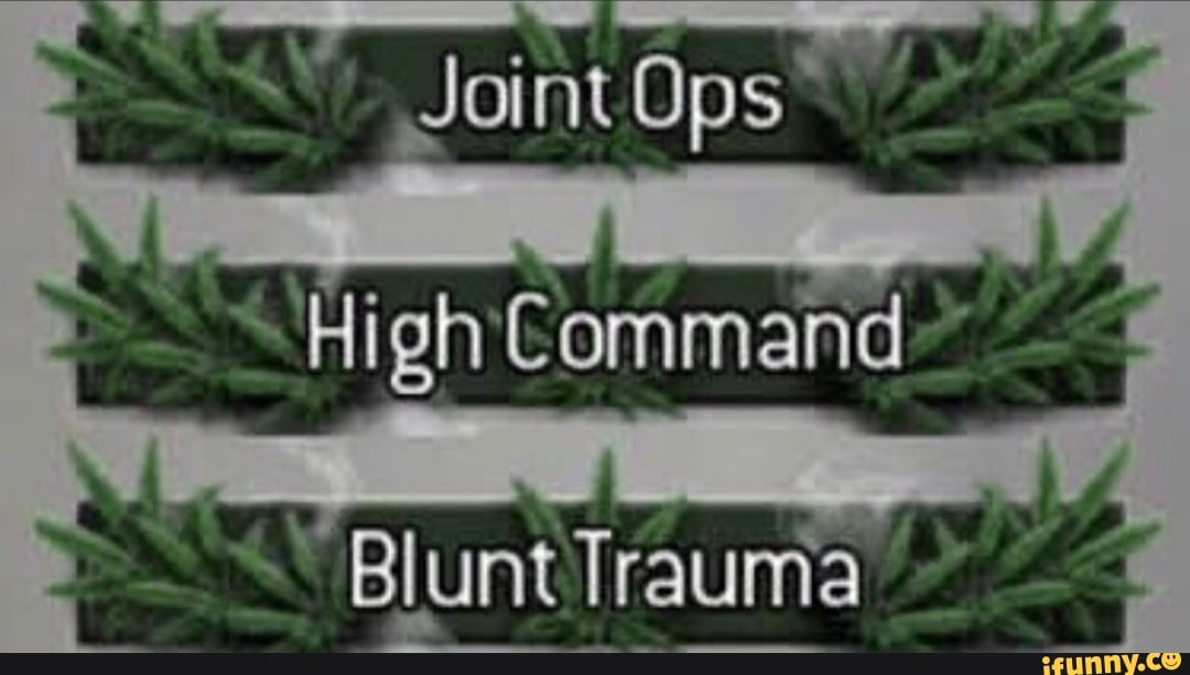 Joint Ops High Command Blunt Trauma IFunny