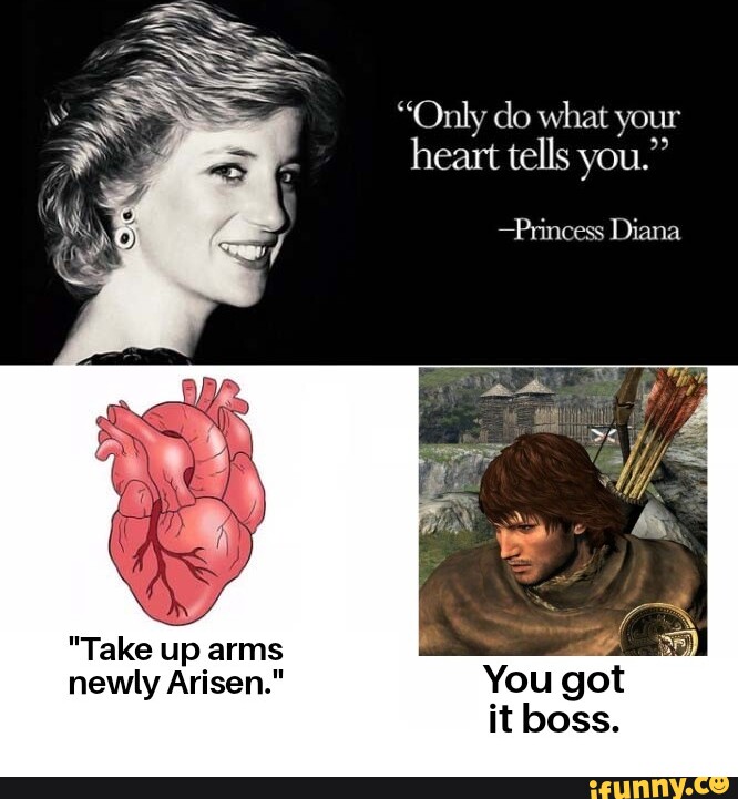 Only Do What Your Heart Tells You Princess Diana Take Up Arms