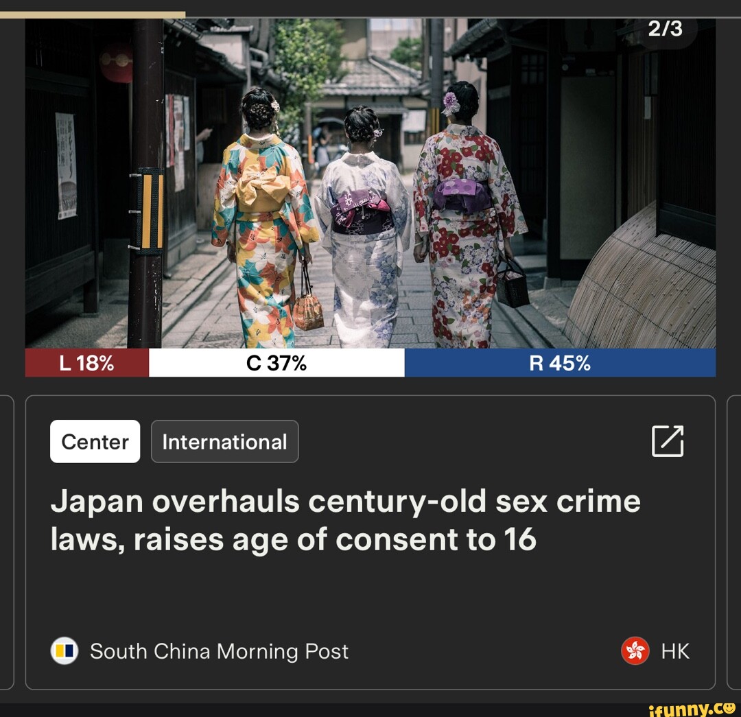 In International I Japan Overhauls Century Old Sex Crime Laws Raises