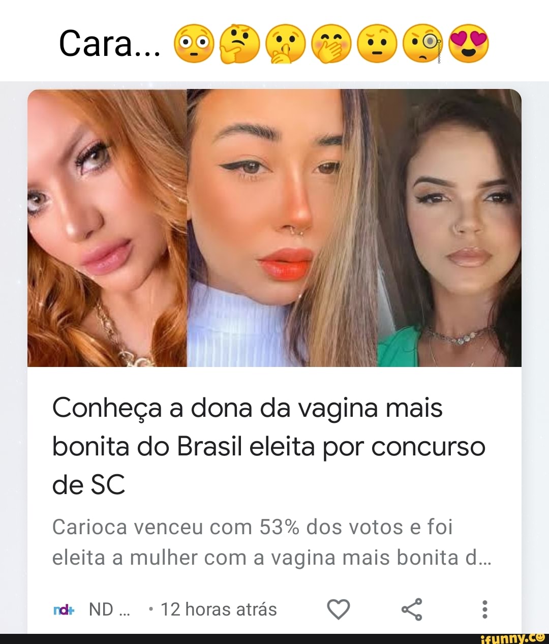 Cara Conheça a dona da vagina mais bonita do Brasil eleita por