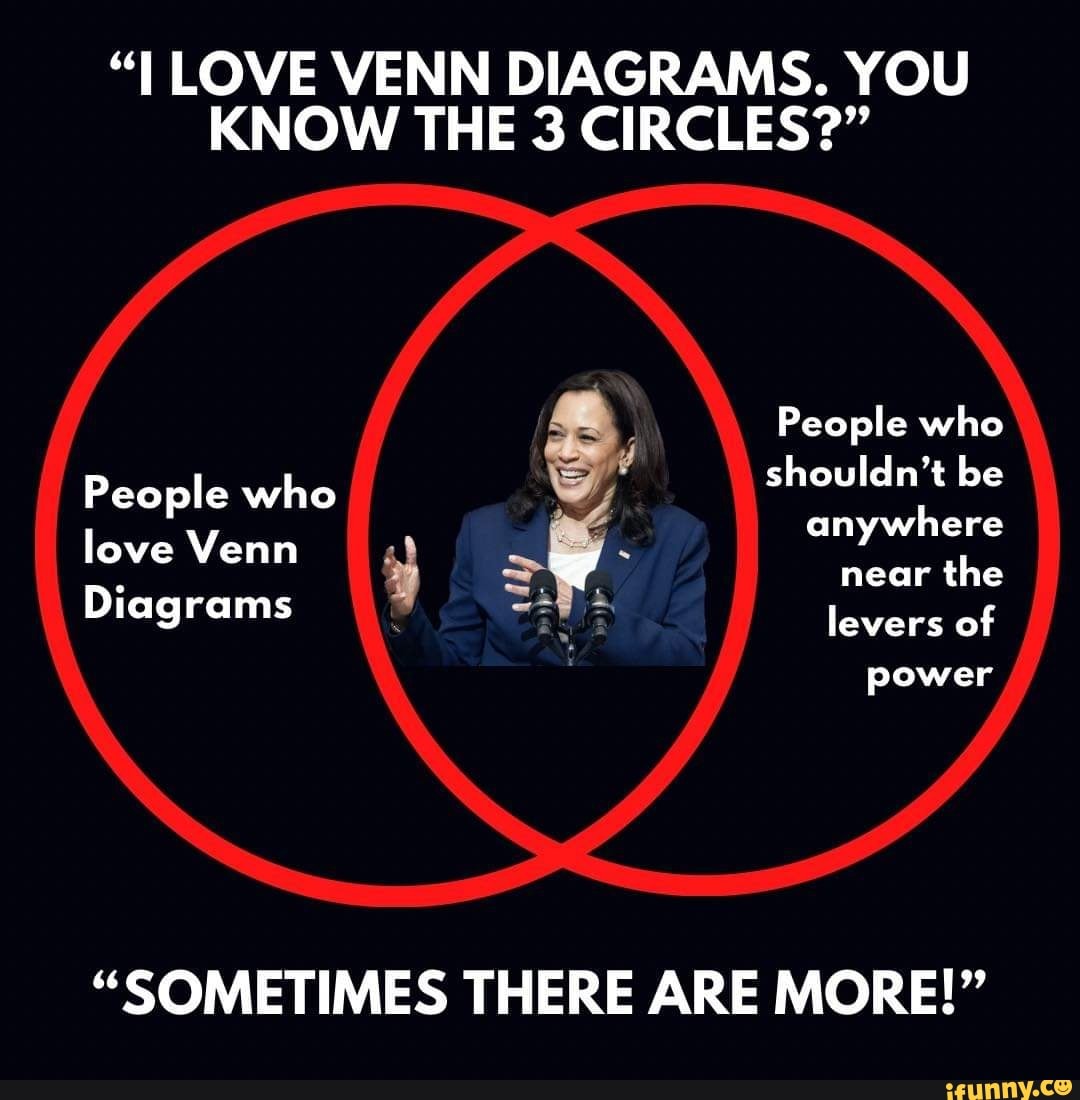 I LOVE VENN DIAGRAMS YOU KNOW THE 3 CIRCLES People Who Shouldn T Be