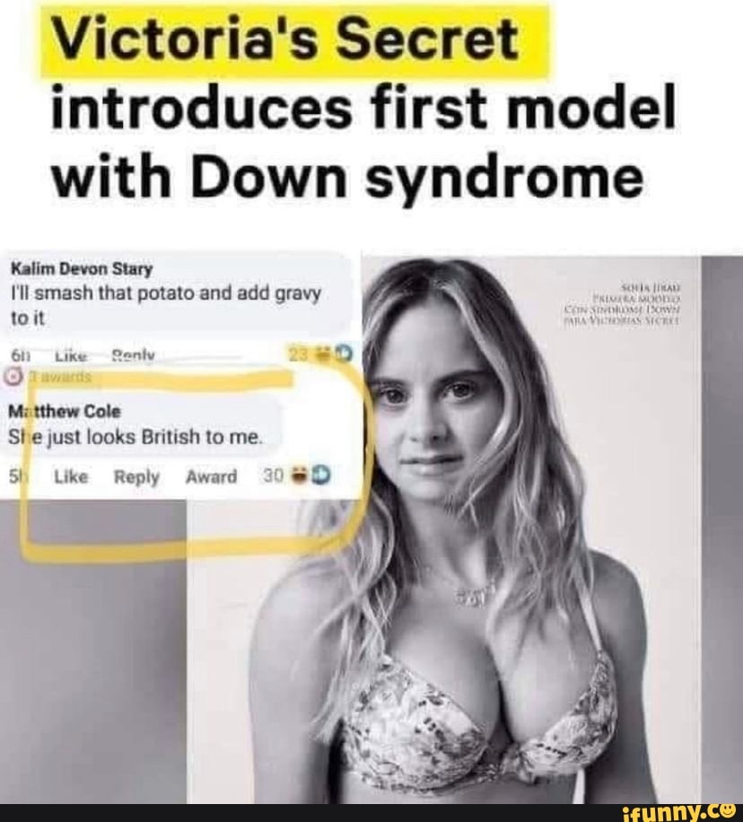 Victoria S Secret Introduces First Model With Down Syndrome Kalim Devon