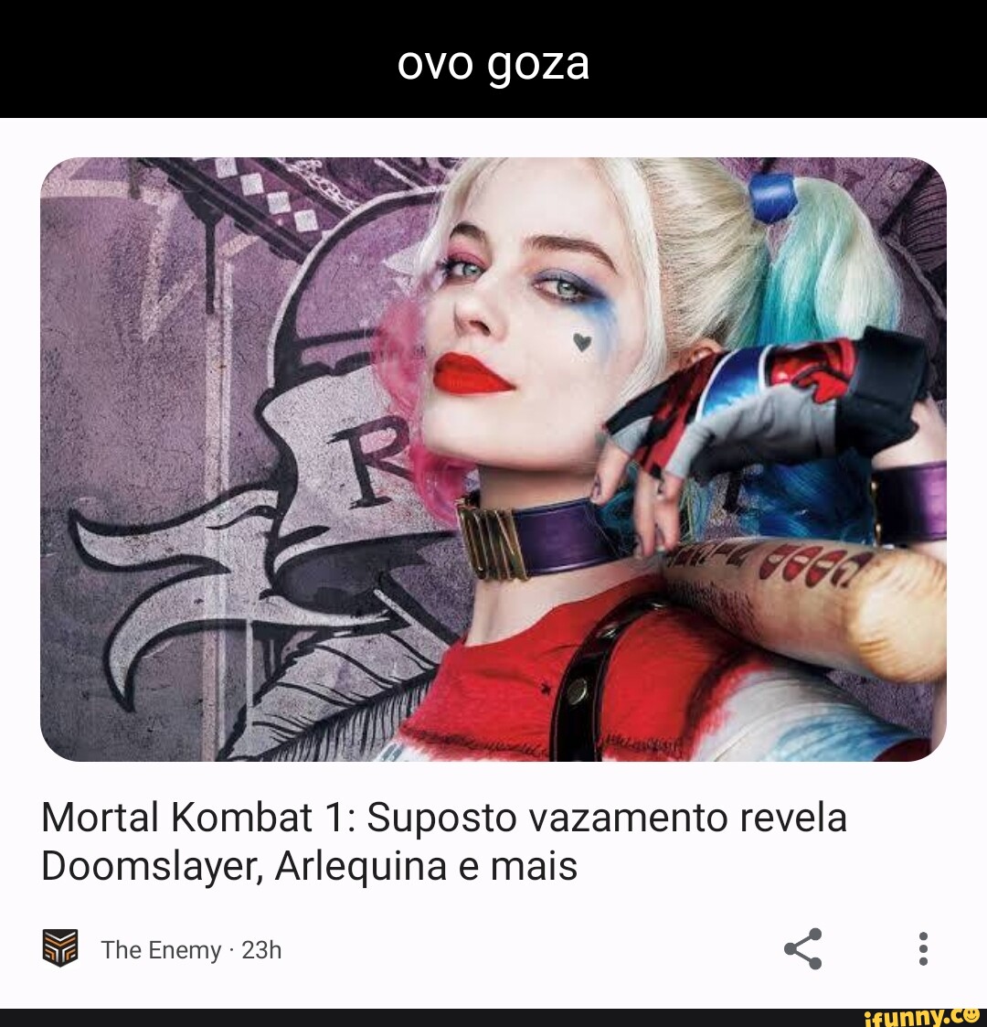 Ovo Goza Mortal Kombat 1 Suposto Vazamento Revela Doomslayer