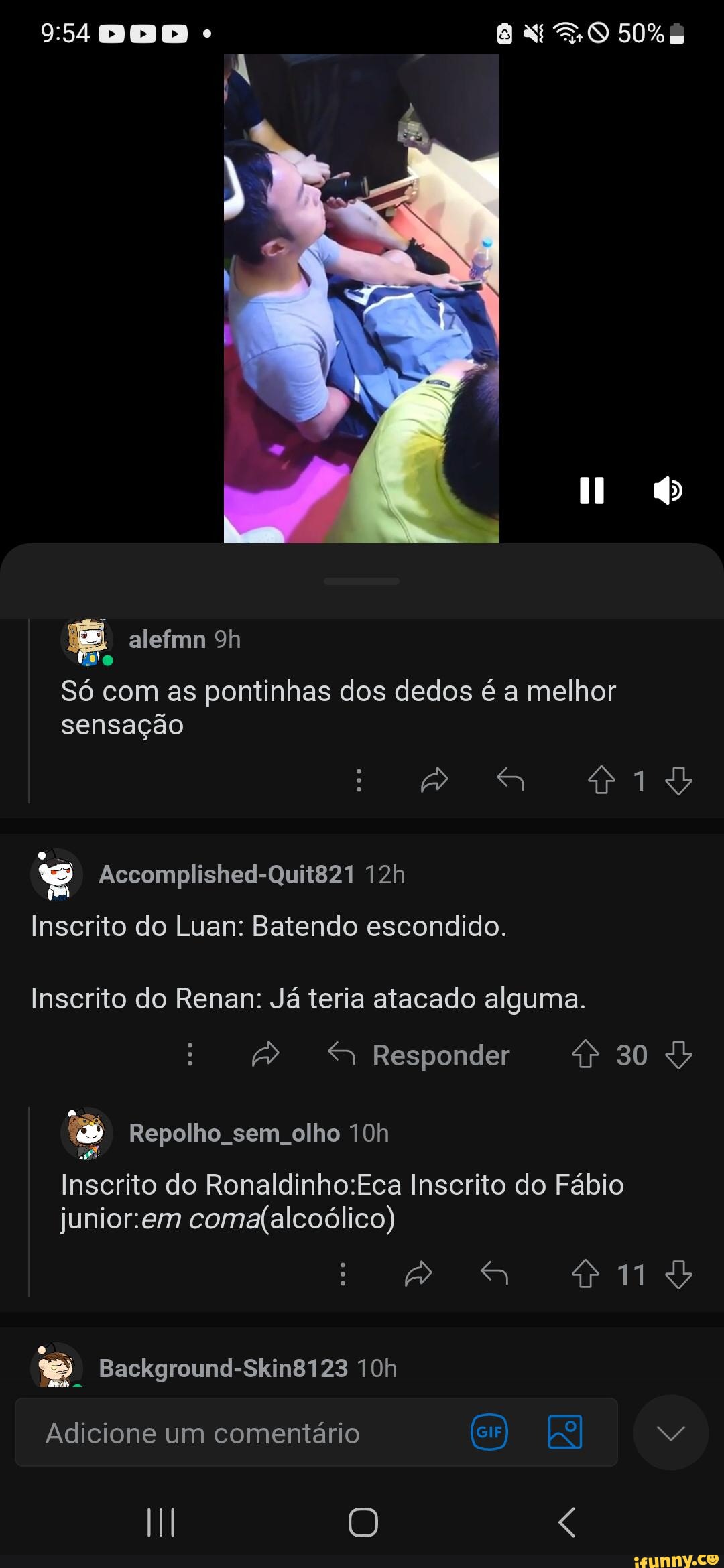 Renan Só as pontinhas dos dedos é a melhor sensação