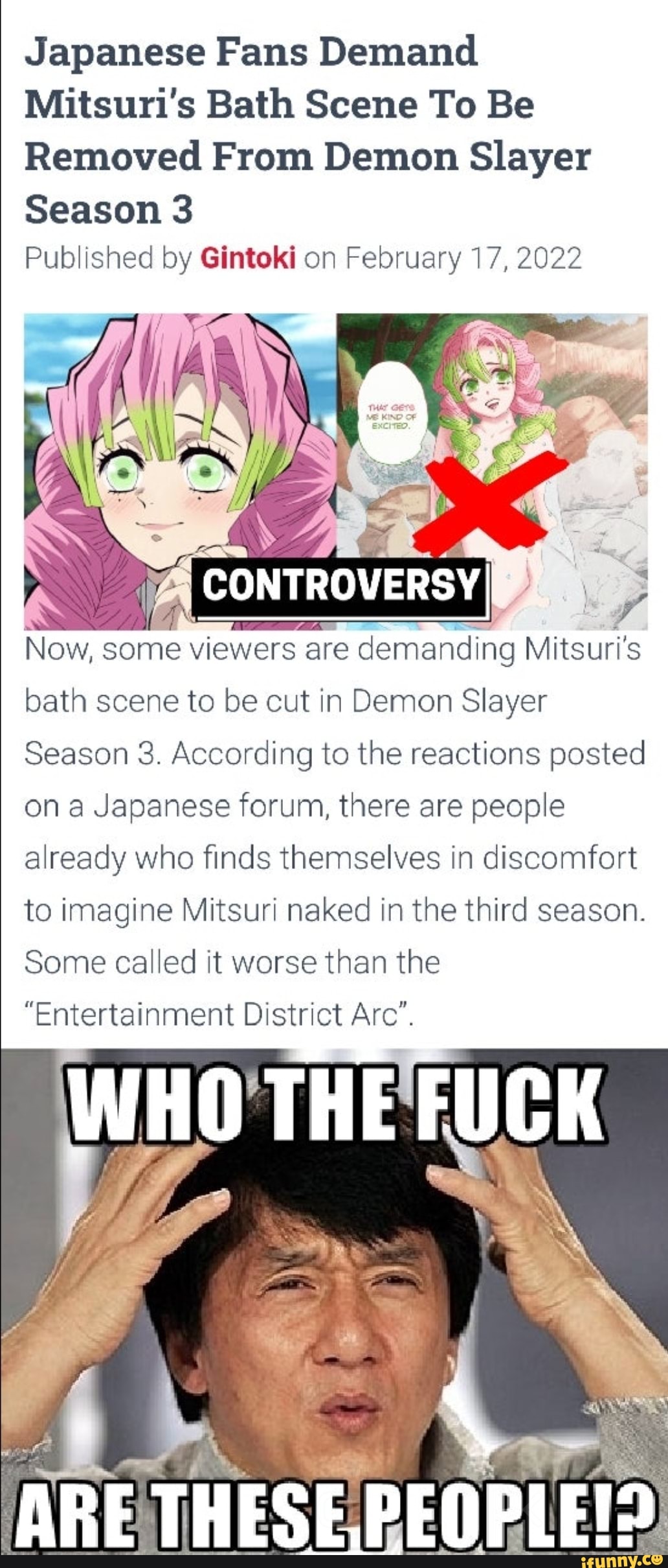 Japanese Fans Demand Mitsuri S Bath Scene To Be Removed From Demon Slayer Season Published By