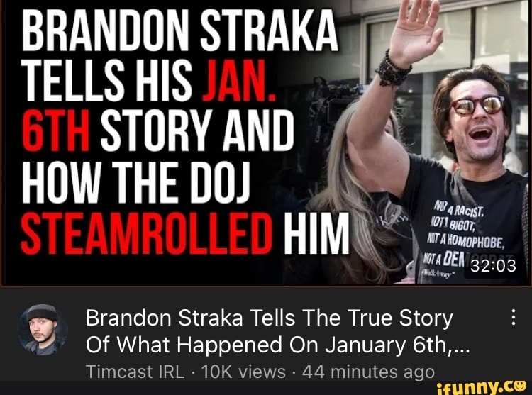 Brandon Straka Tells His Story And How The Do Him Brandon Straka Tells