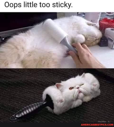 Oops little too sticky.
