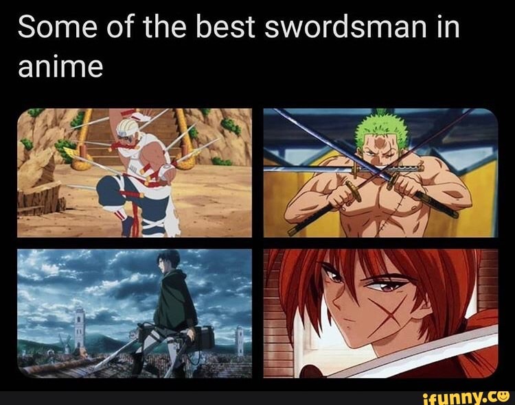 Some of the best swordsman in anime 
