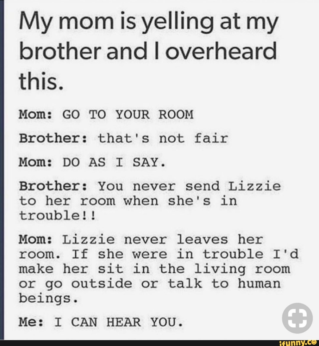 I Can Still Hear You, Mom