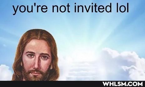 you're not invited lol