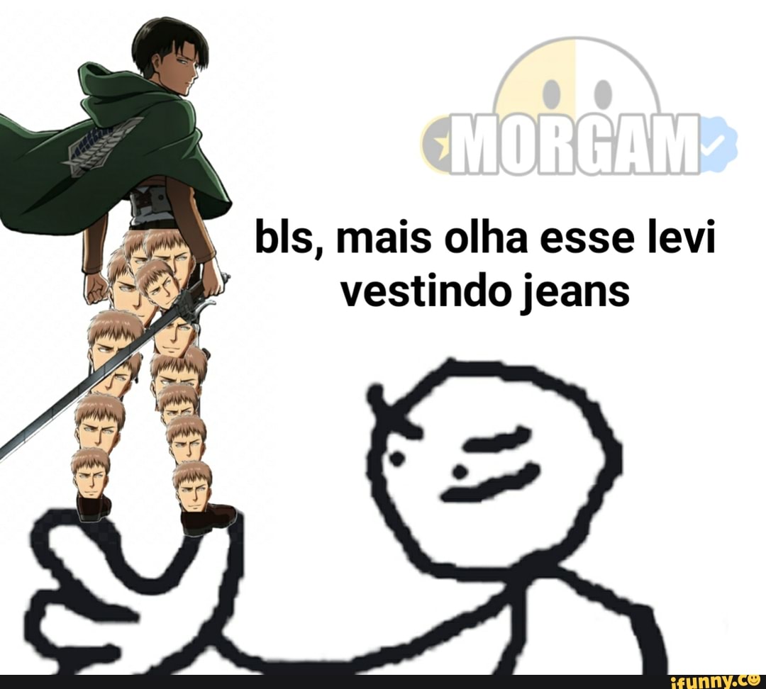 bis, mais olha esse levi vestindo jeans