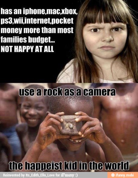 has an iphone,mac,xbox,
WM
ns3,wii internet pocket
I
Y
money more than most
families budget...
NOT HAPPY AT ALL