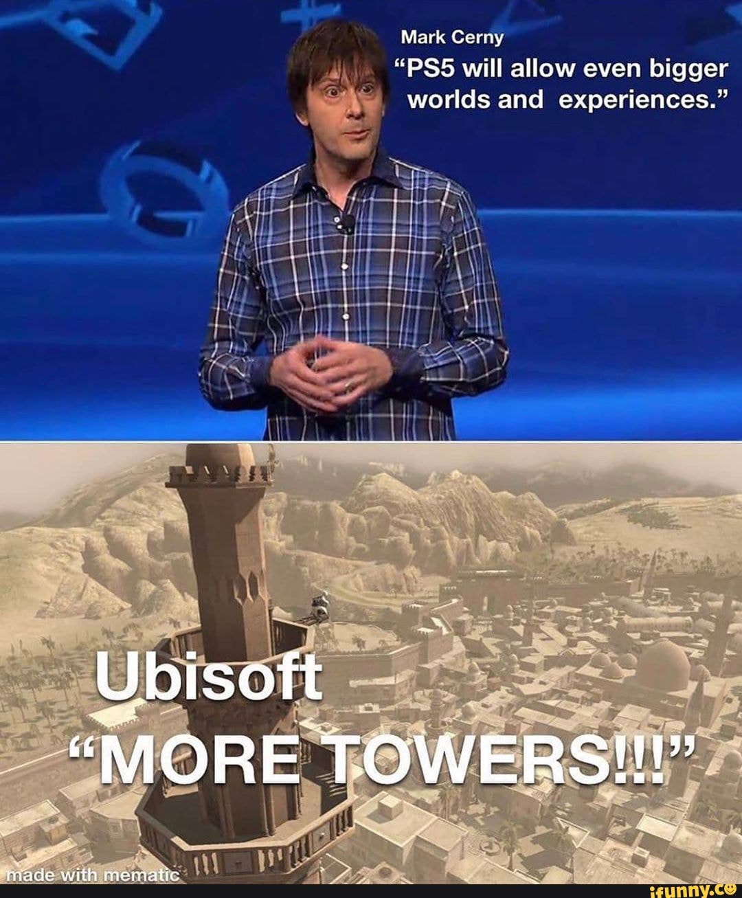 ki "PS5 will allow even bigger
E e worlds and experiences."
We