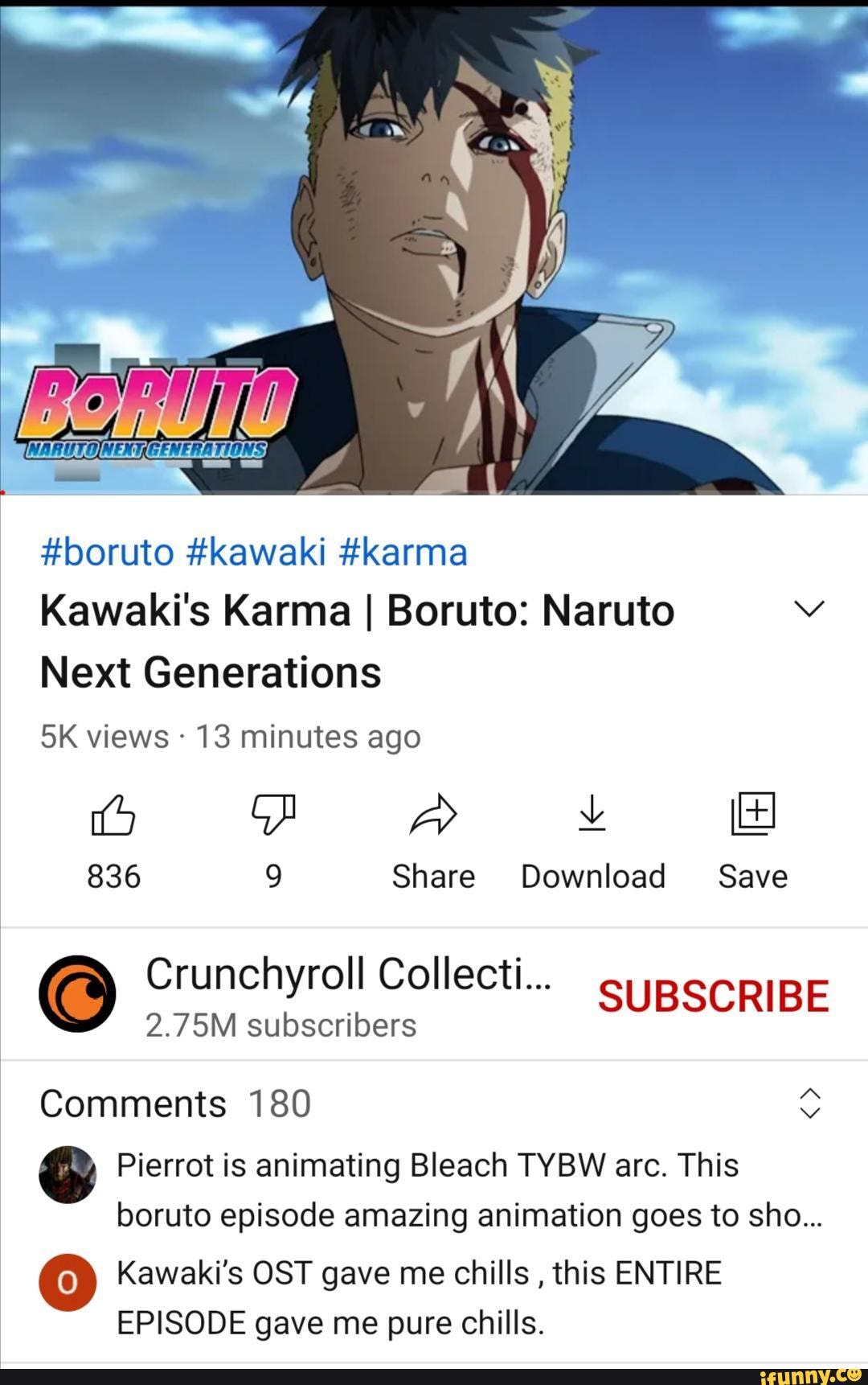 Boruto Kawaki Karma Kawaki S Karma I Boruto Naruto Next Generations Views 13 Minutes Ago 6